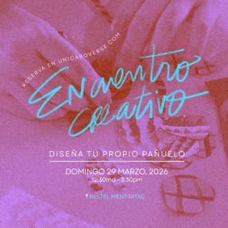 Diseña tu propio pañuelo - 29 Marzo