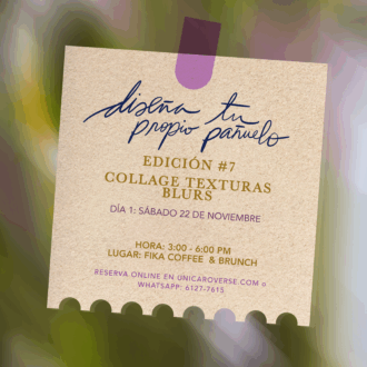 Diseña tu propio pañuelo - 22 Nov