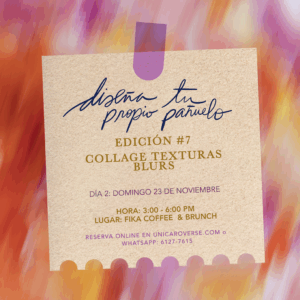 Diseña tu propio pañuelo - 23 Nov