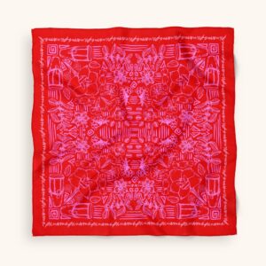 Panamá Pa' Mí ~ Rojo | 65x65 cm